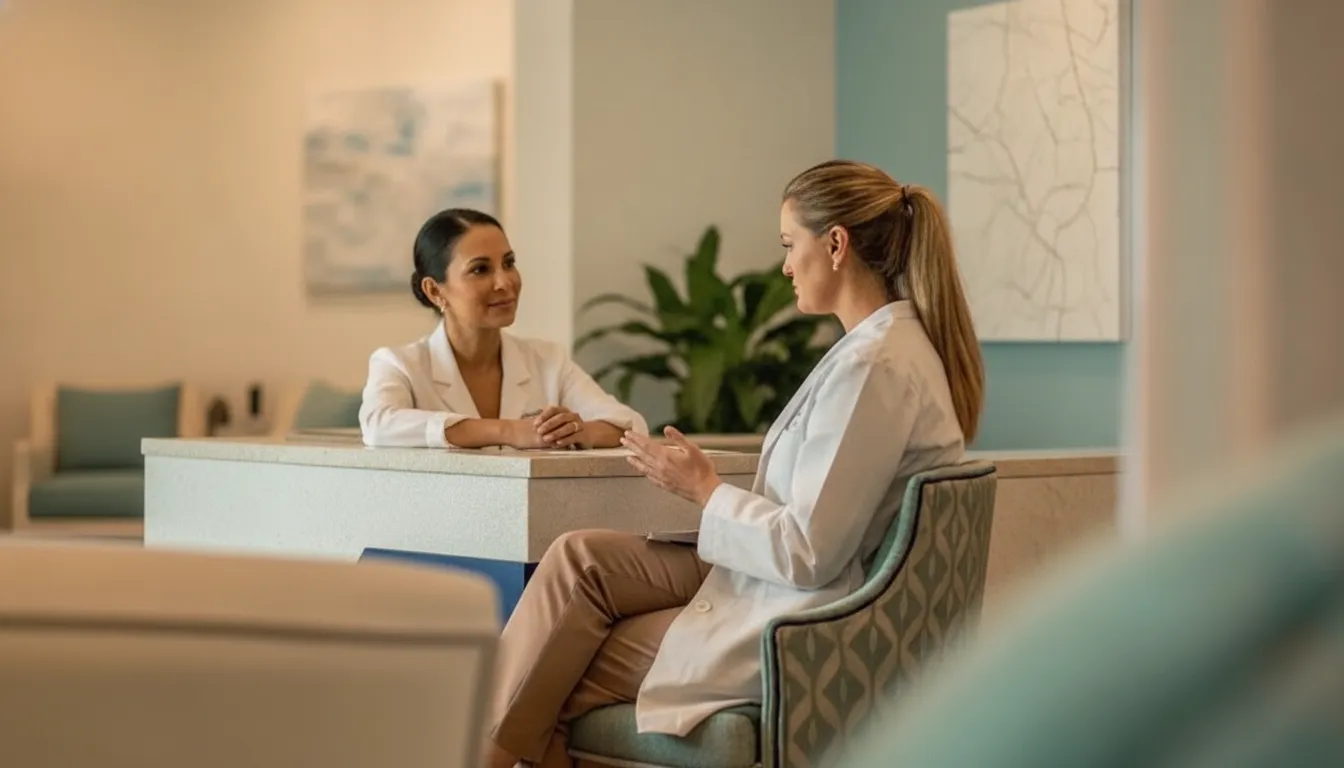 Physician consultation about Botox treatment in Naples