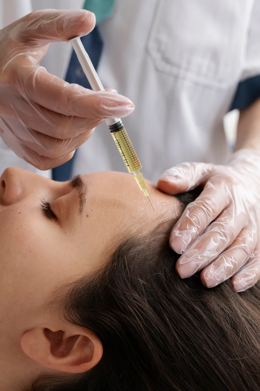 Platelet-Rich Plasma treatment preparation at Kenzi MedSpa
